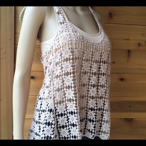 CROCHET FLOWERS TANK - Picture 3 of 8